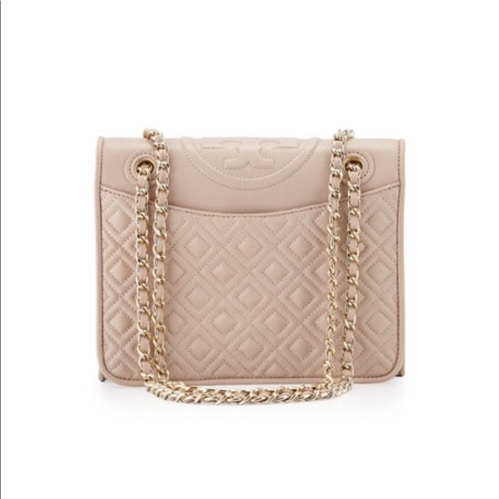 Tory Burch Fleming medium in light oak